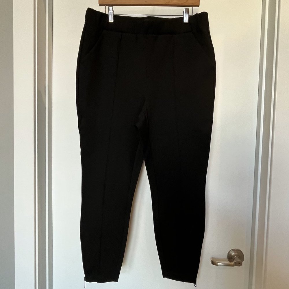 Universal Standard Black Ponte Knit Skinny Pants